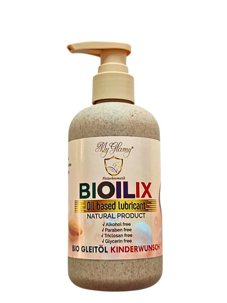 MyGlamy Bioilix Gleitmittel bei Kindwerwunsch Gleitöl für den Intimbereich -ohne Parabene Wasser Gly